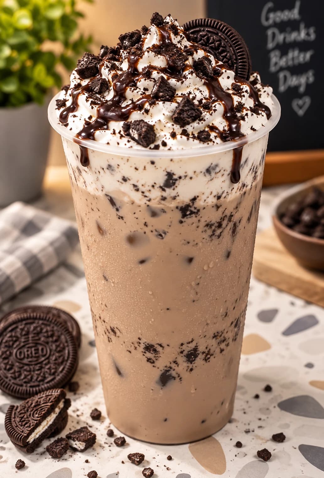 Oreo Iced Latte